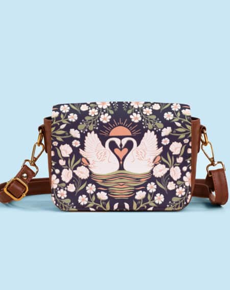 Travel Crossbody Bag | Lovebirds On The Lake
